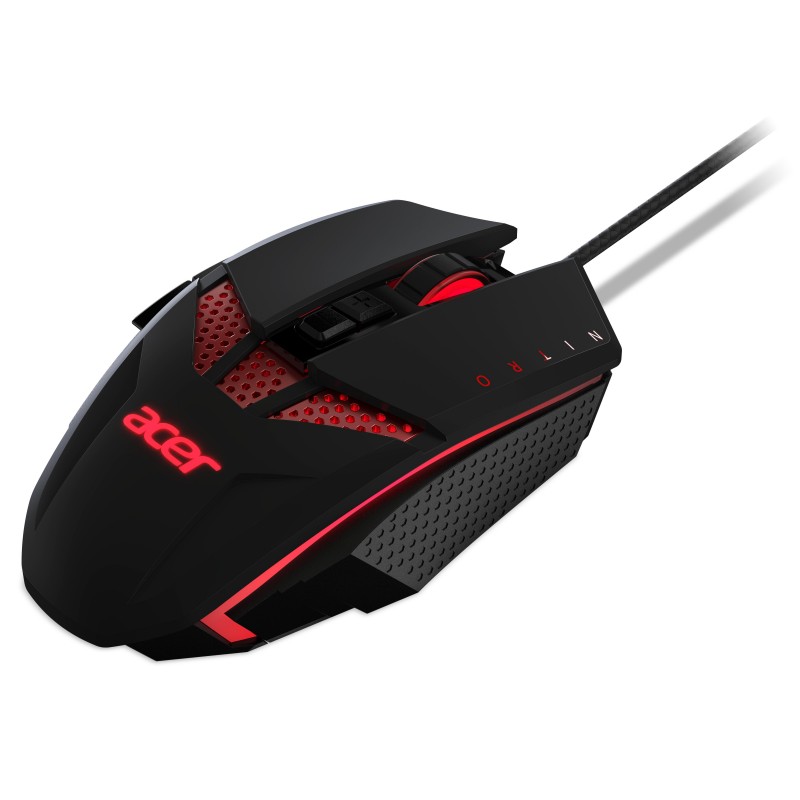 SOURIS GAMING ACER NITRO / NOIR & ROUGE