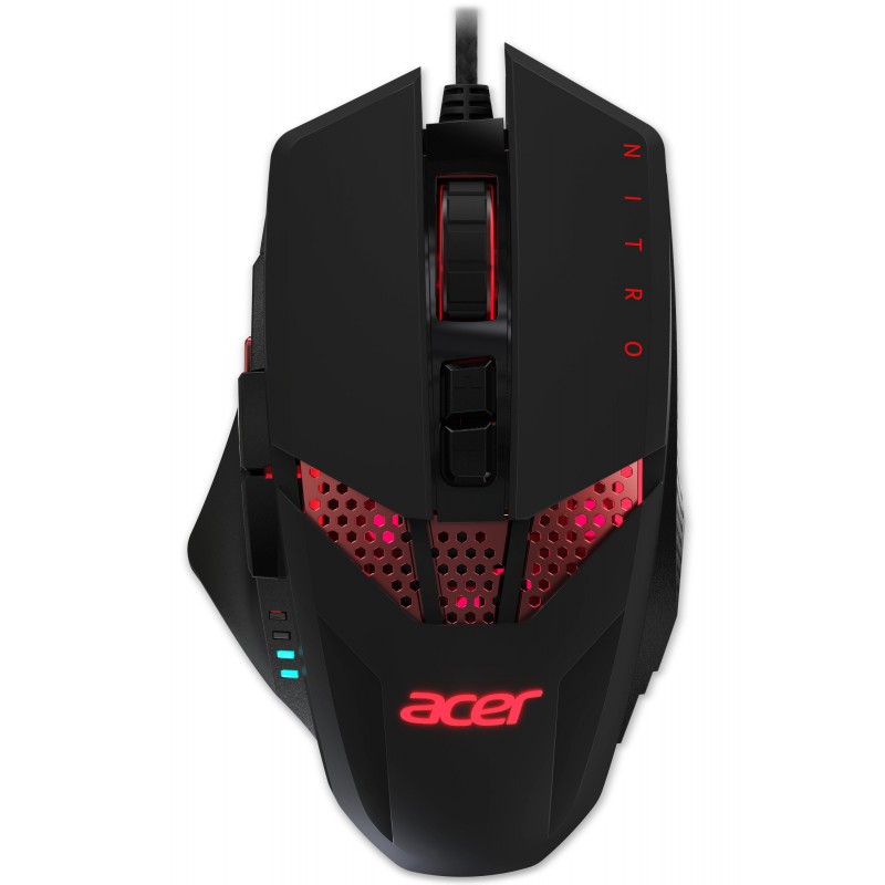 SOURIS GAMING ACER NITRO / NOIR & ROUGE