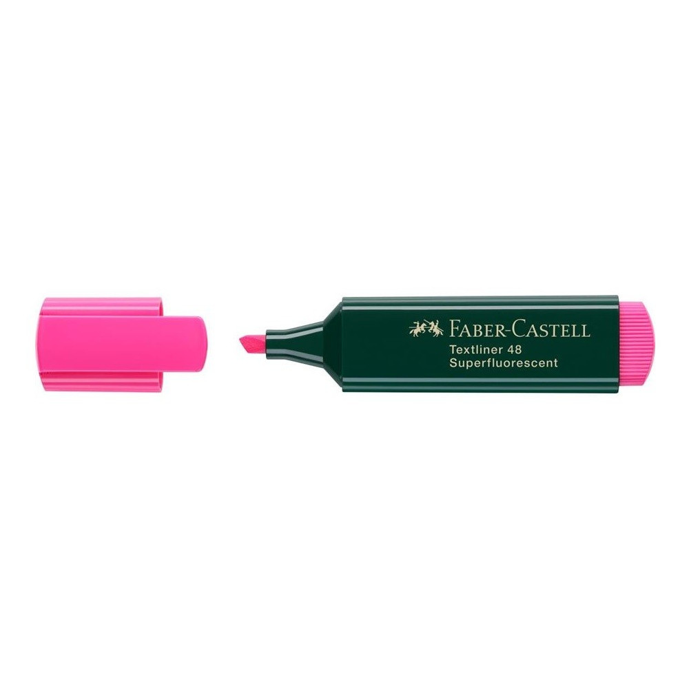 Surligneur Faber-Castell TEXTLINER 48 Superfluorescent / Rose