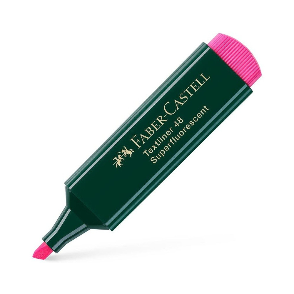Surligneur Faber-Castell TEXTLINER 48 Superfluorescent / Rose
