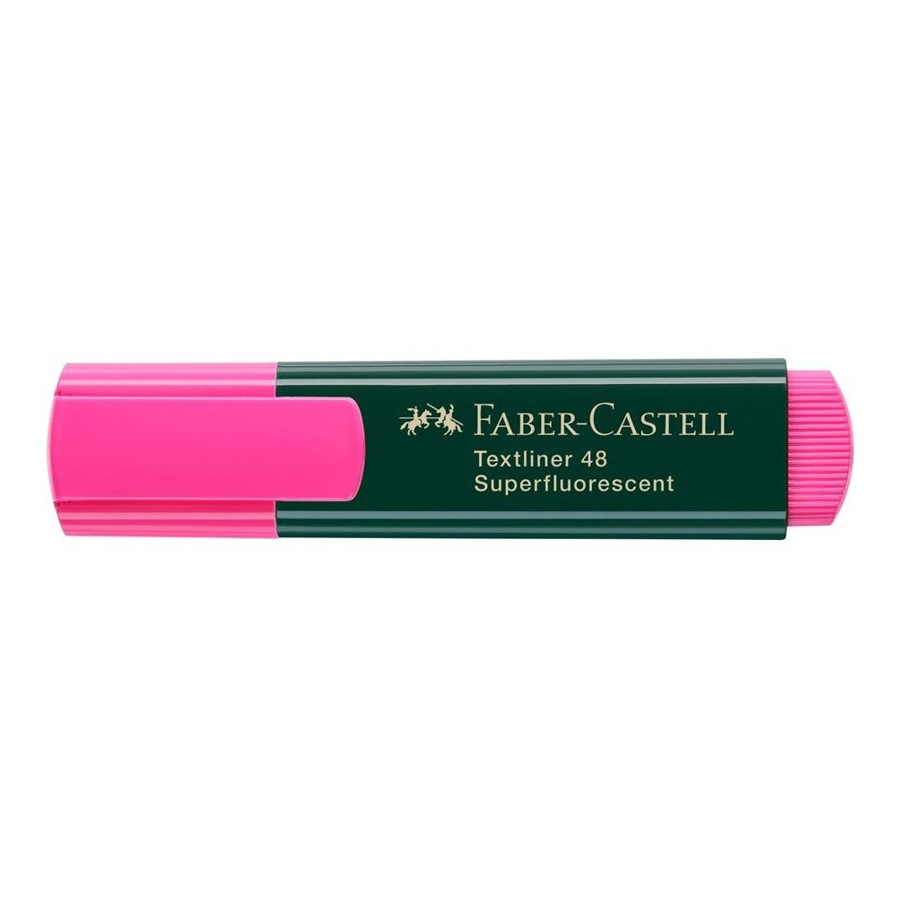 Surligneur Faber-Castell TEXTLINER 48 Superfluorescent / Rose