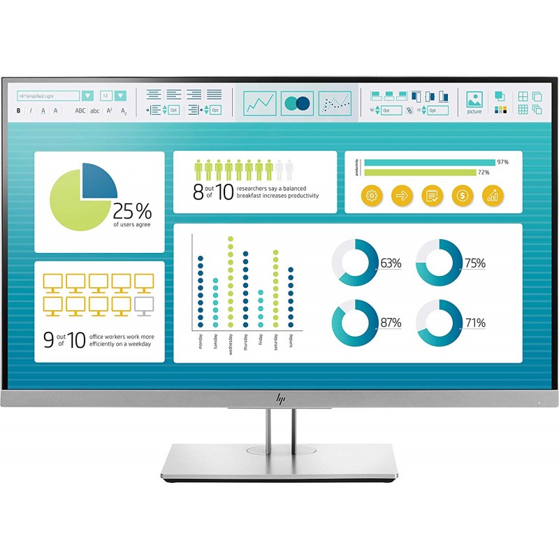 Ecran HP EliteDisplay E273 27" Full HD image 0