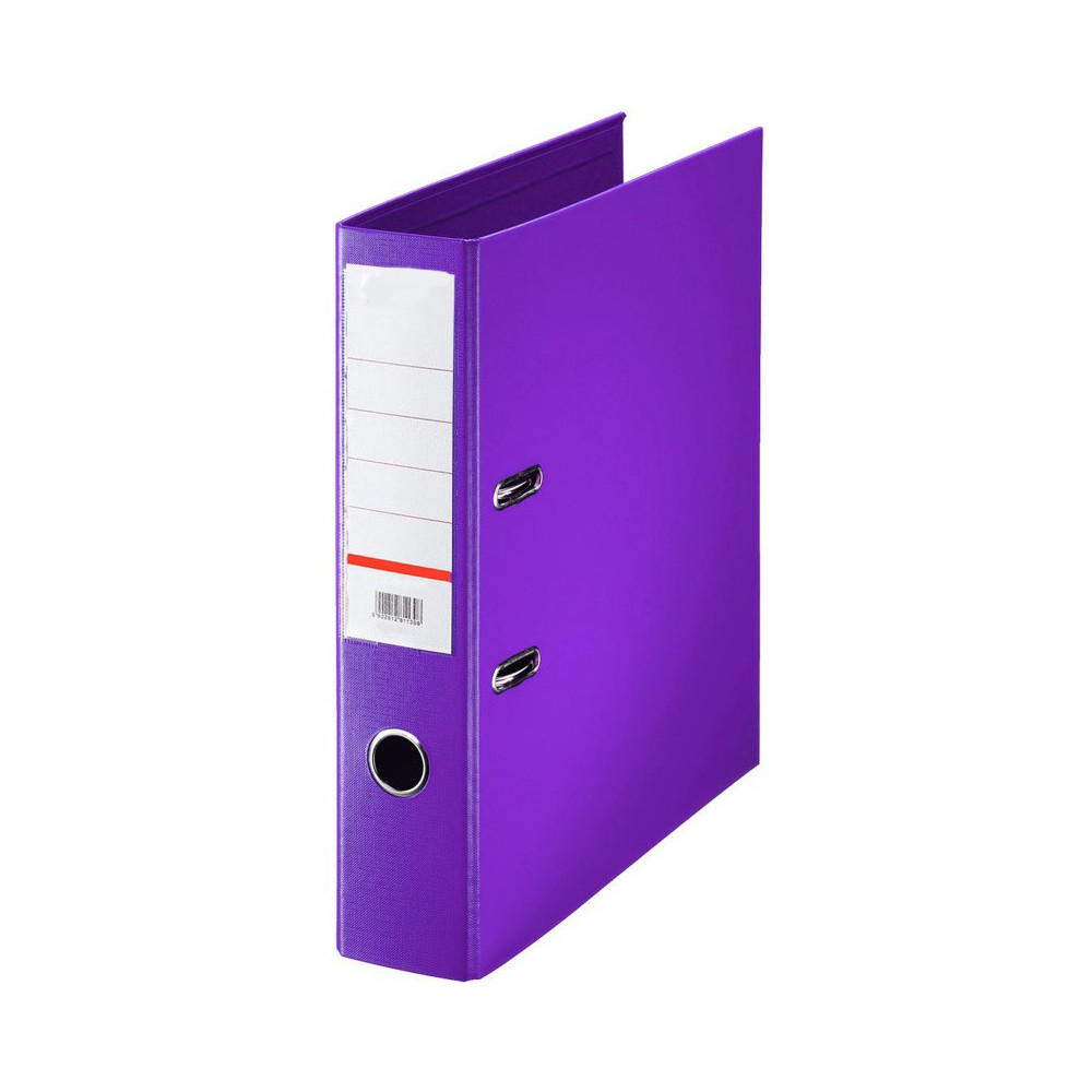 Classeur Q-connect PP dos de 75mm / Violet