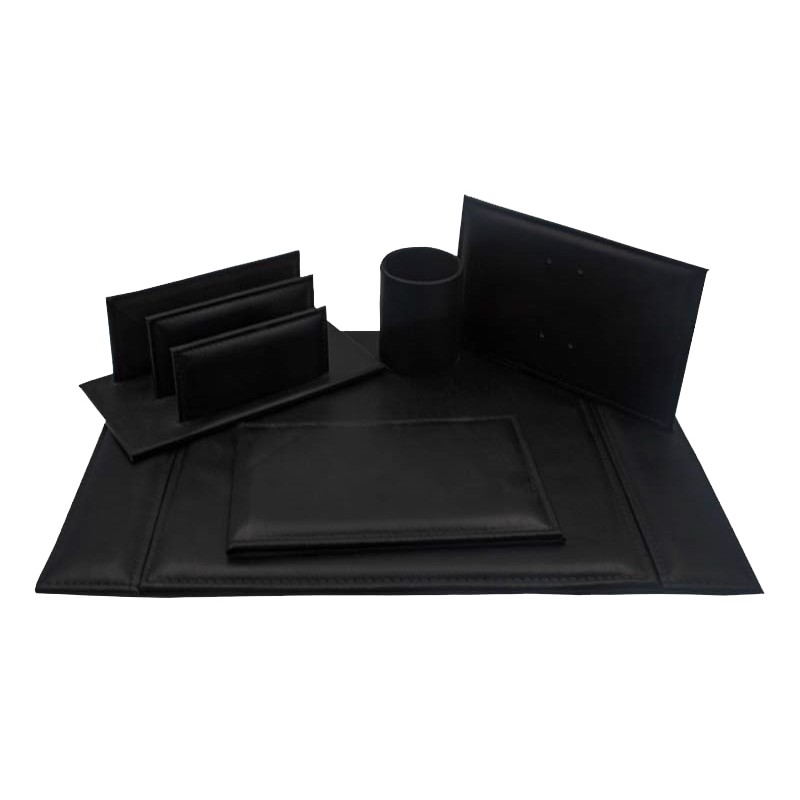 Set de bureau, sous-main en cuir - Accessoires de bureau