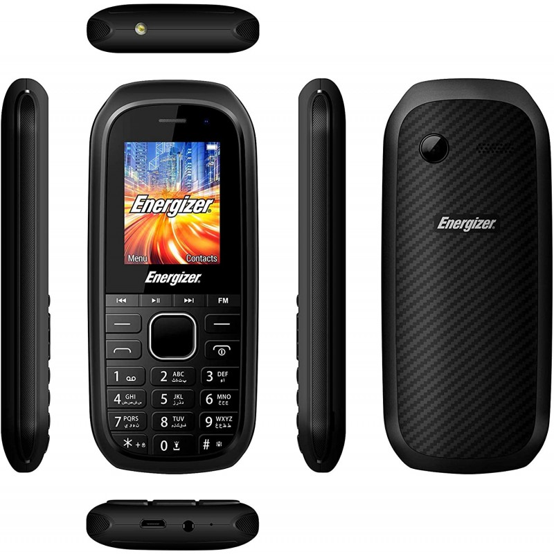 Slide  #5 Téléphone Portable Energizer Energy E12 / Noir