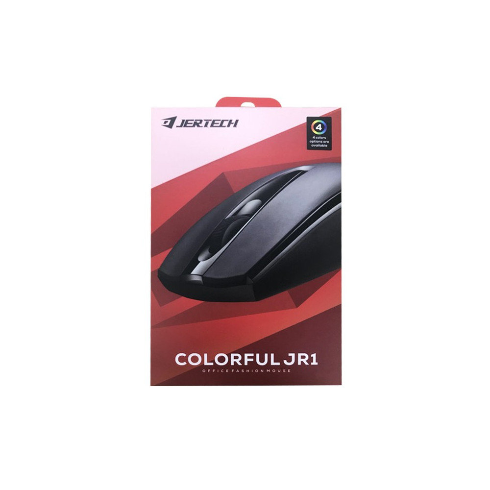 Souris sans fil Jertech Colorful JR1 / Rouge