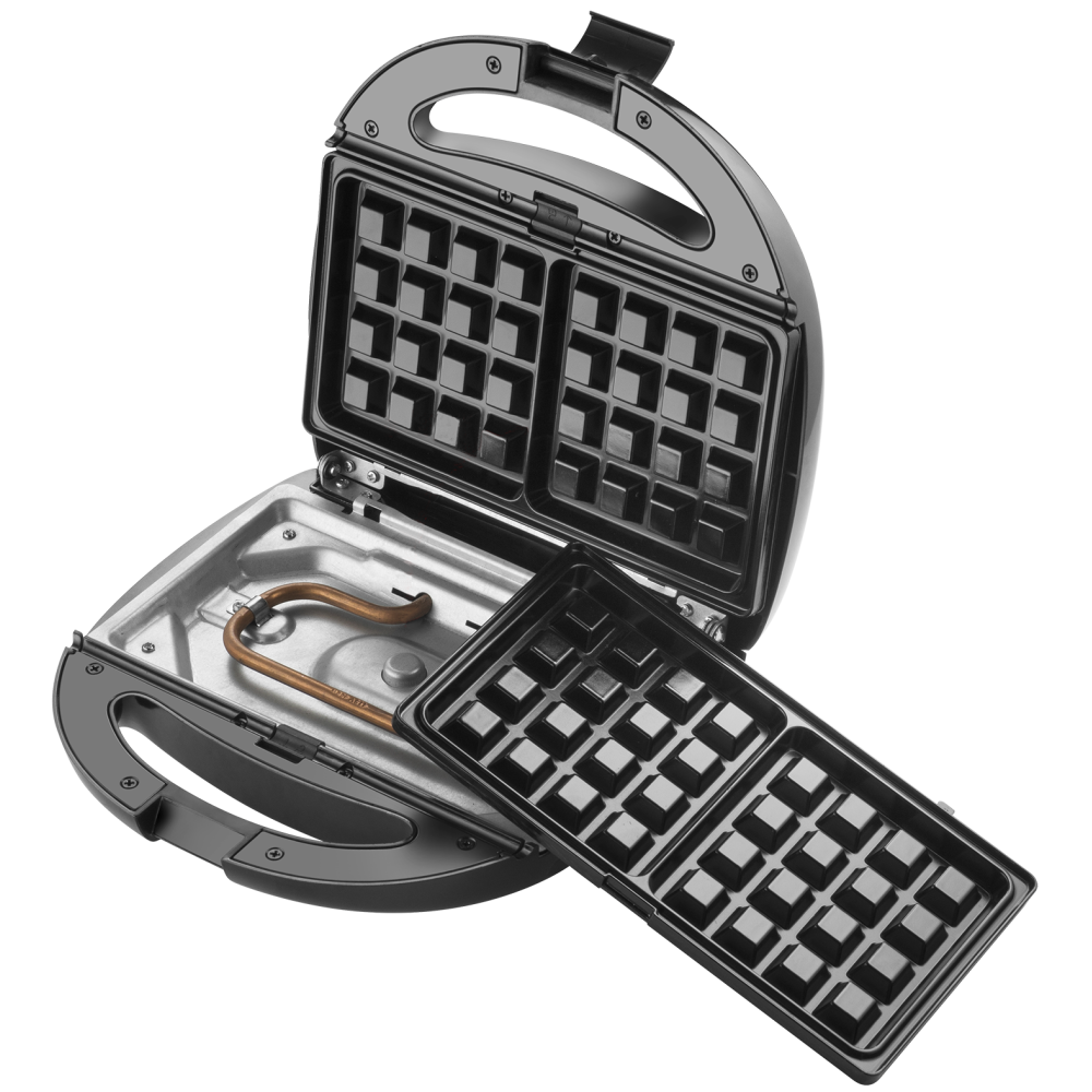 Gaufrier / Croque / Grill INOX Bronze Techwood TGCI-811 / 800W