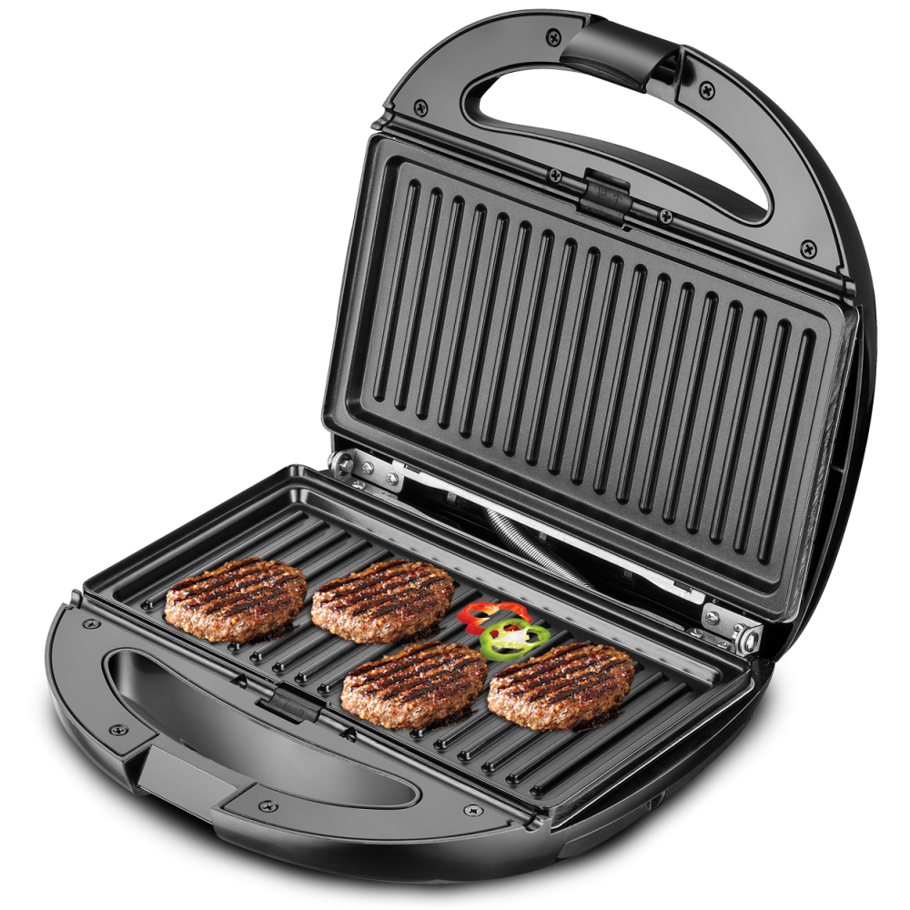 Gaufrier / Croque / Grill INOX Bronze Techwood TGCI-811 / 800W