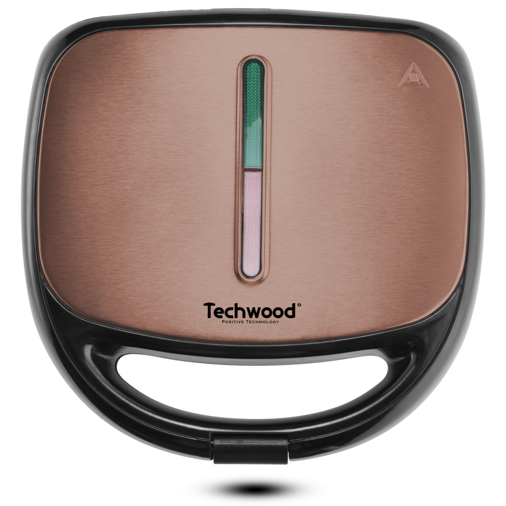 Gaufrier / Croque / Grill INOX Bronze Techwood TGCI-811 / 800W