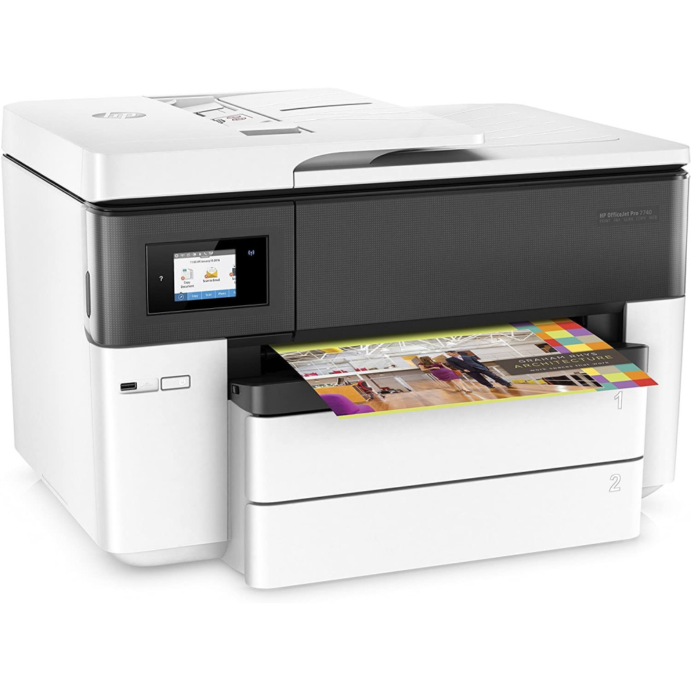 Imprimante Multifonction HP OfficeJet Pro 7740 Wide A3 / 4en1 / Wifi