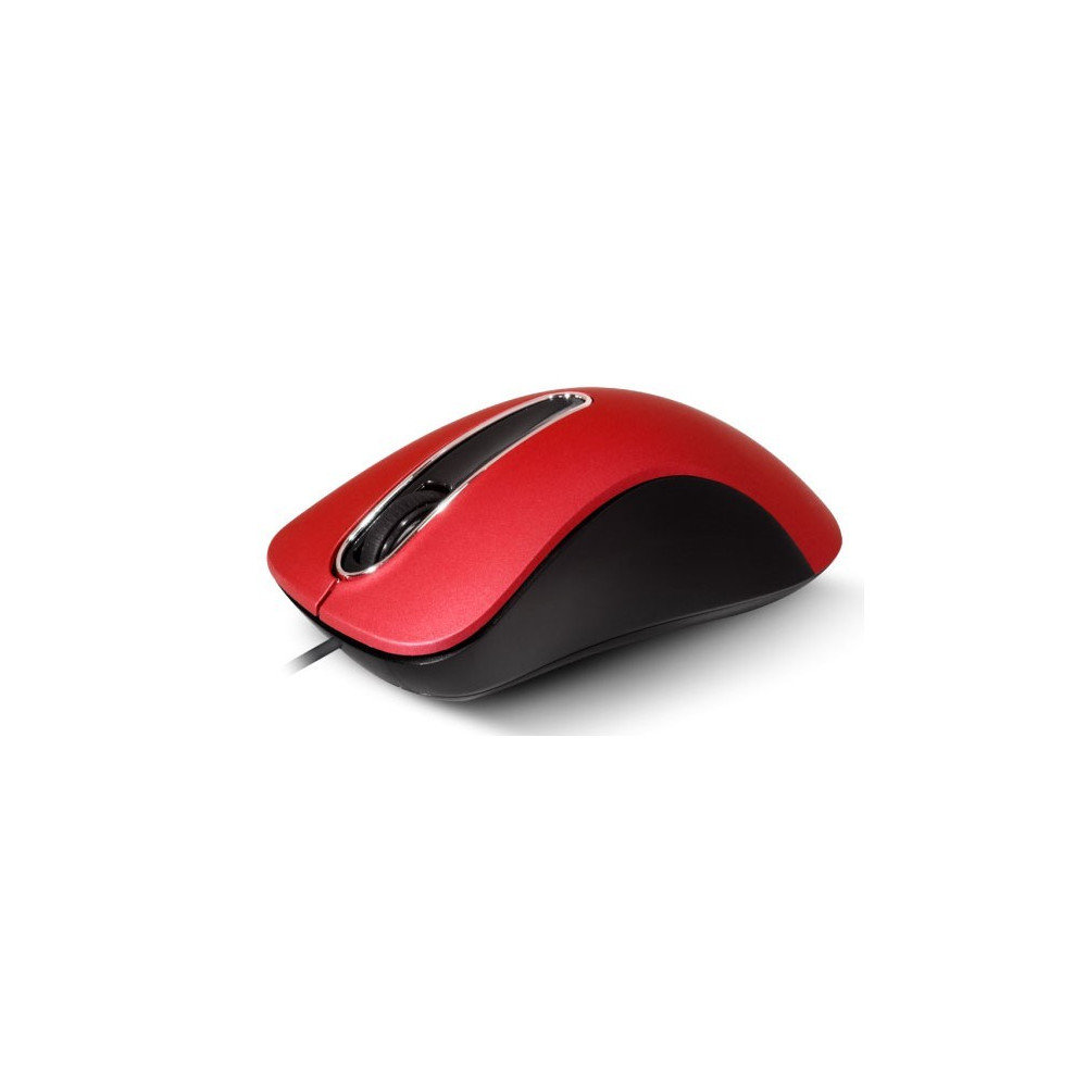 Souris ADVANCE 3D USB Filaire / Rouge