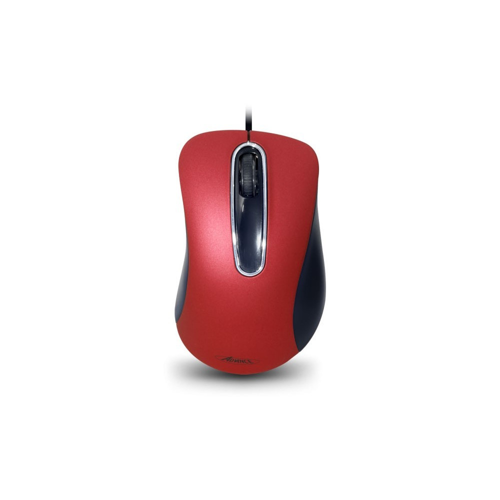 Souris ADVANCE 3D USB Filaire / Rouge
