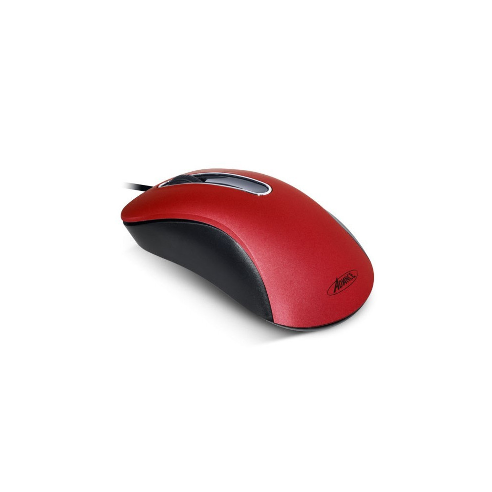 Souris ADVANCE 3D USB Filaire / Rouge