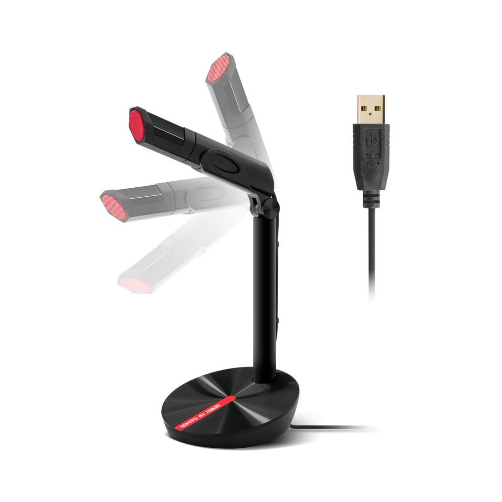 Microphone Spirit of Gamer EKO / Noir & Rouge
