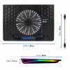 Refroidisseur Pour Pc portable 17" Spirit of Gamer AirBlade 800