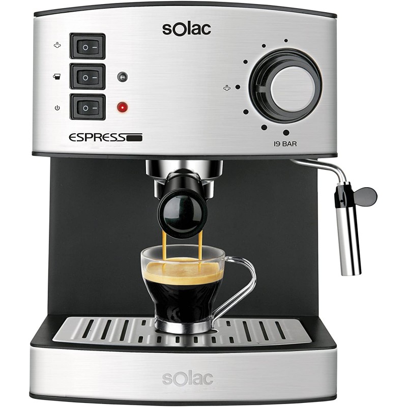 Machine a café Expresso Solac CE4480 / 19 bars / Inox