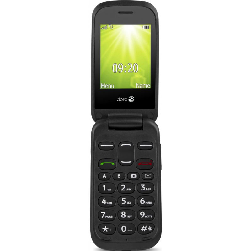 Téléphone Portable Doro 2404 / Double SIM / Noir