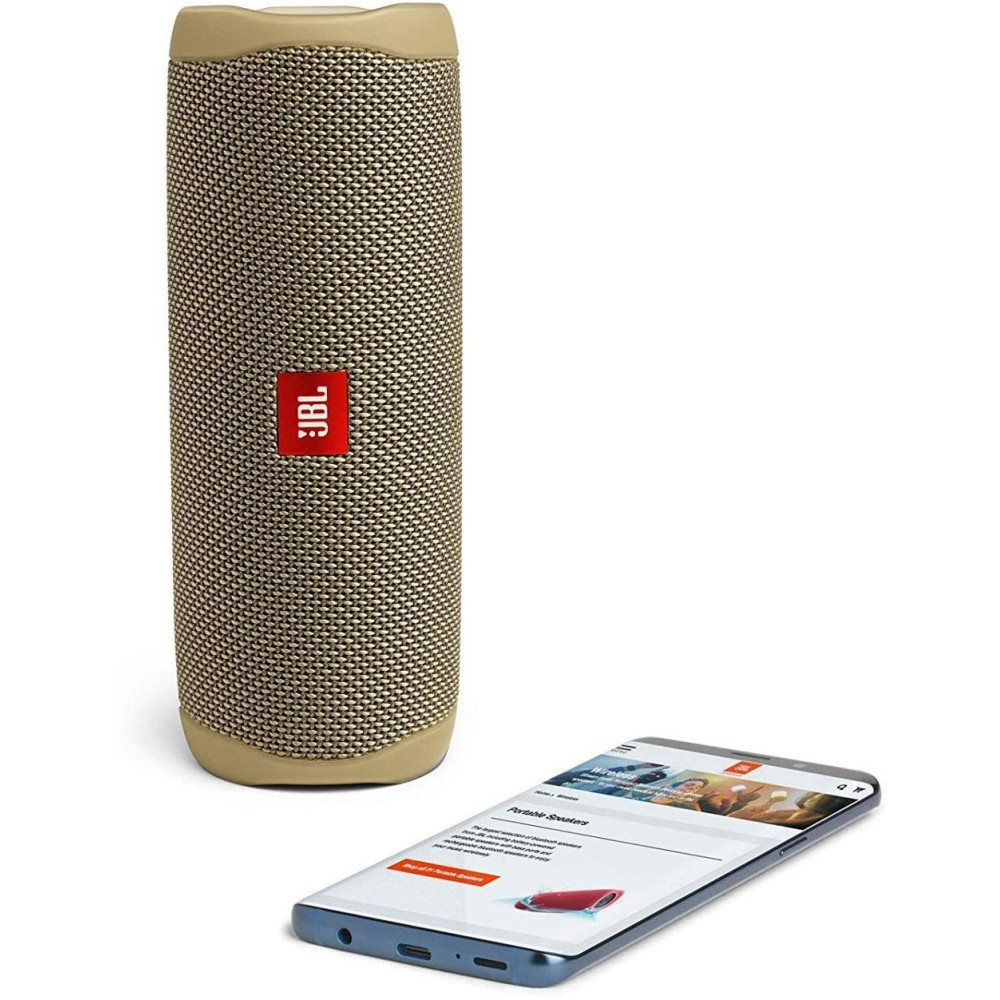 Enceinte portable Bluetooth JBL Flip 5 / Étanche / Sand