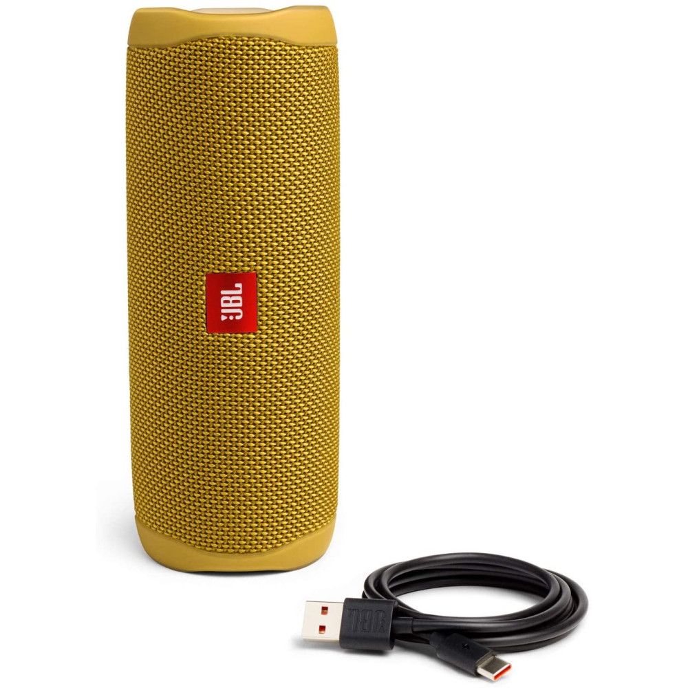 Enceinte portable Bluetooth JBL Flip 5 / Étanche / Jaune