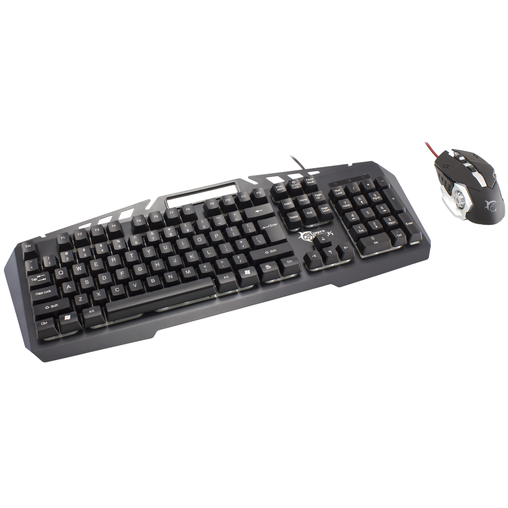 Ensemble Clavier Souris Gaming White Shark