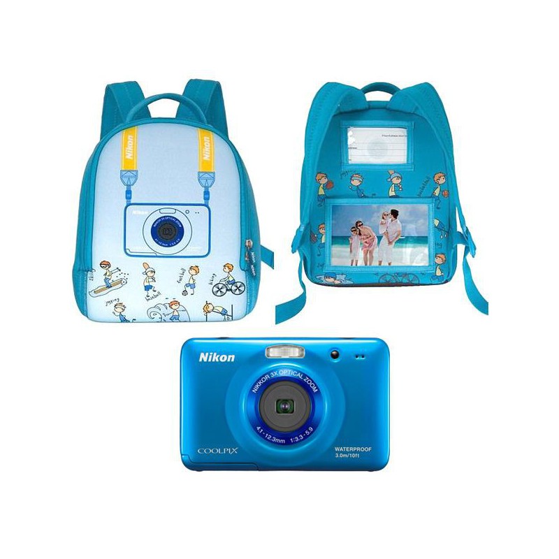 Appareil Photo Nikon Coolpix S30 Water Resist Bleu