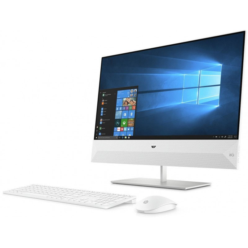 Pc De Bureau HP Pavilion Tout-En-Un 24, Écran tactile Full HD, Intel® Core™ i7-9700T,8Go RAM, 1To HDD, NVIDIA® GeForce®,Windows 10 Home unilingue 64 bits