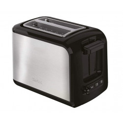 Grille pain Express Tefal TT410D10 2 FENTES inox / Noir