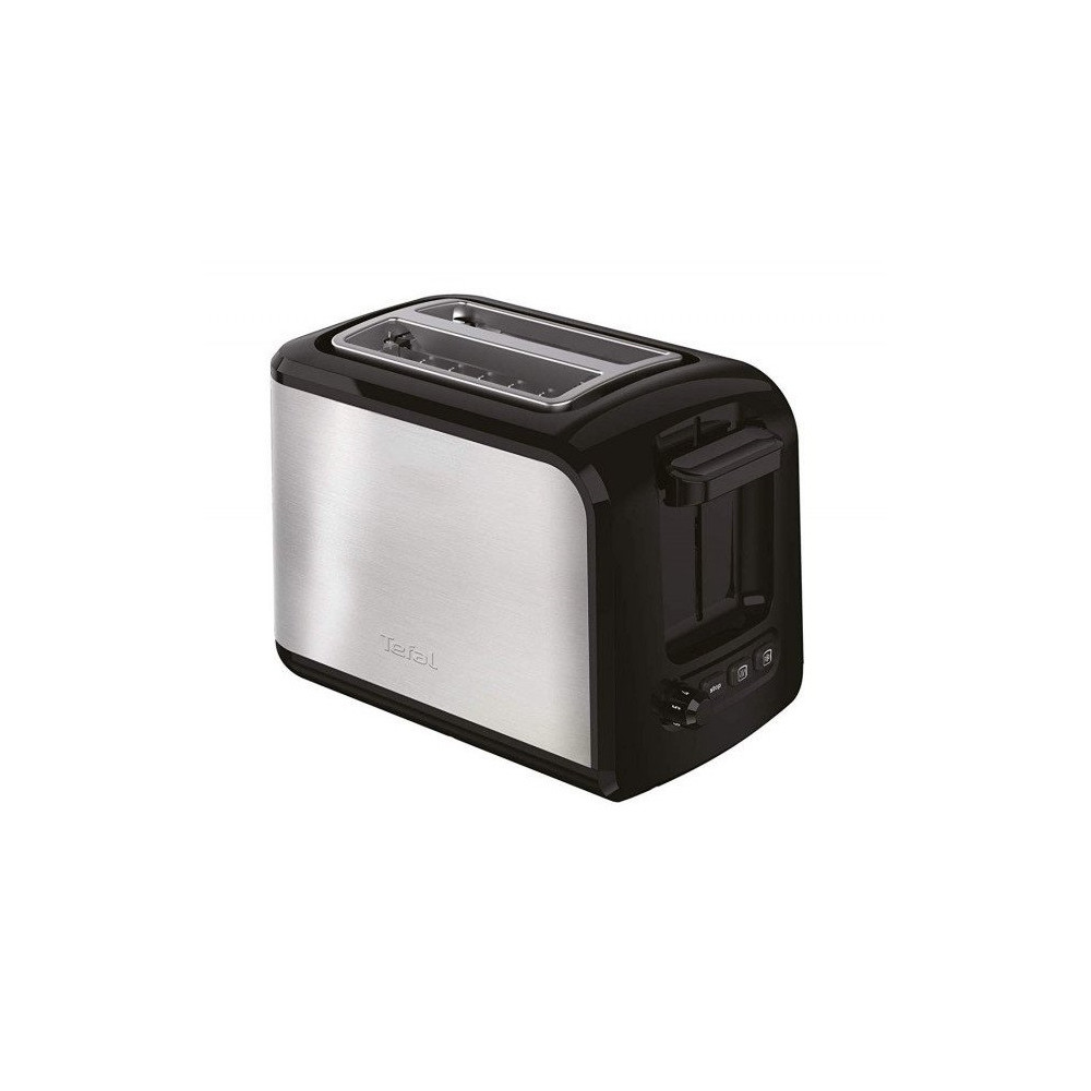 Grille pain Express Tefal TT410D10 2 FENTES inox / Noir
