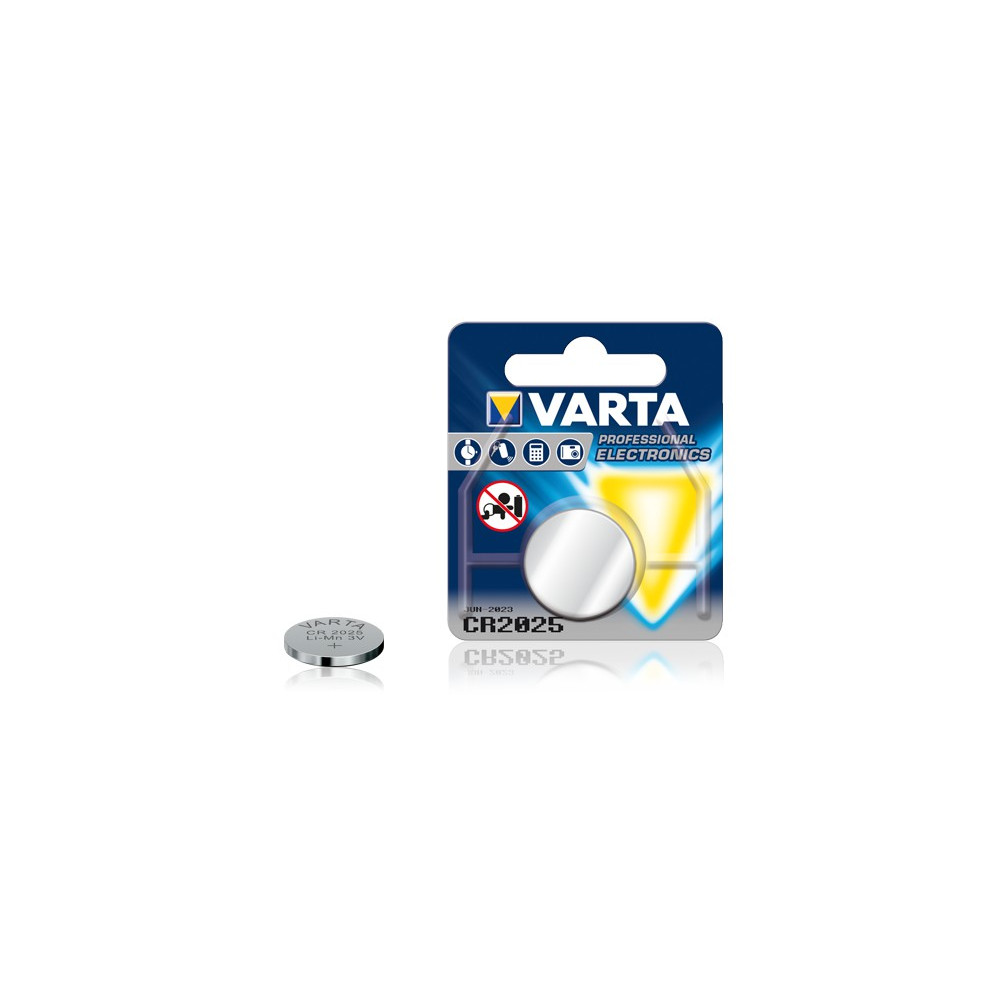 Pile électronique Varta CR2025 / 3V Lithium
