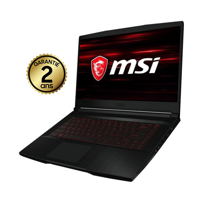 PC PORTABLE MSI GAMING GF63 THIN 9RCX 679XF / I7 9È GÉN / 8 GO