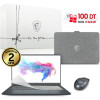Pc portable MSI PS63 Modern 8M-063FR / i7 8è Gén / 16 Go + Bon d'achat 100 Dt