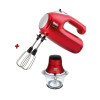 Pack fakir Batteur Sierra 1000 W + Hachoir électrique Atomic 600W / Rouge