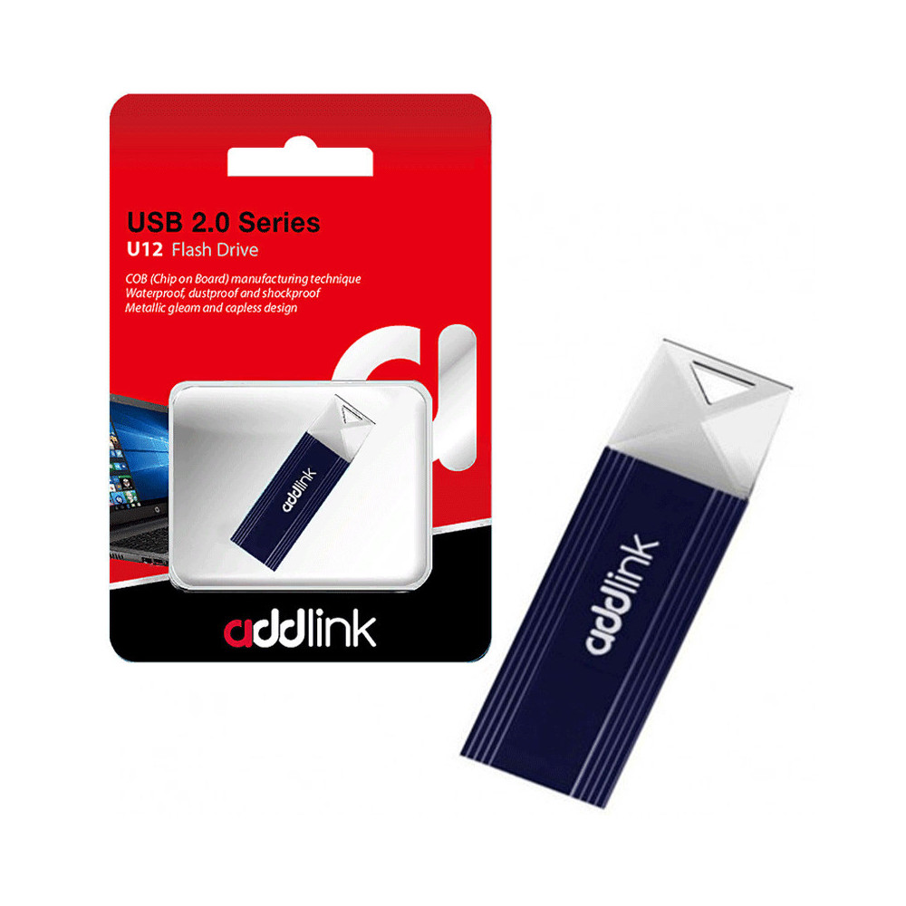 Clé USB Addlink U12 / 16 Go / Bleu Foncé