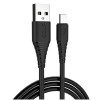 Câble USB vers Micro USB Golf GC-64M / 1M / Noir