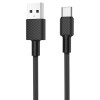 CÂBLE USB HOCO X29 2A Pour TYPE C / 1 M / Noir