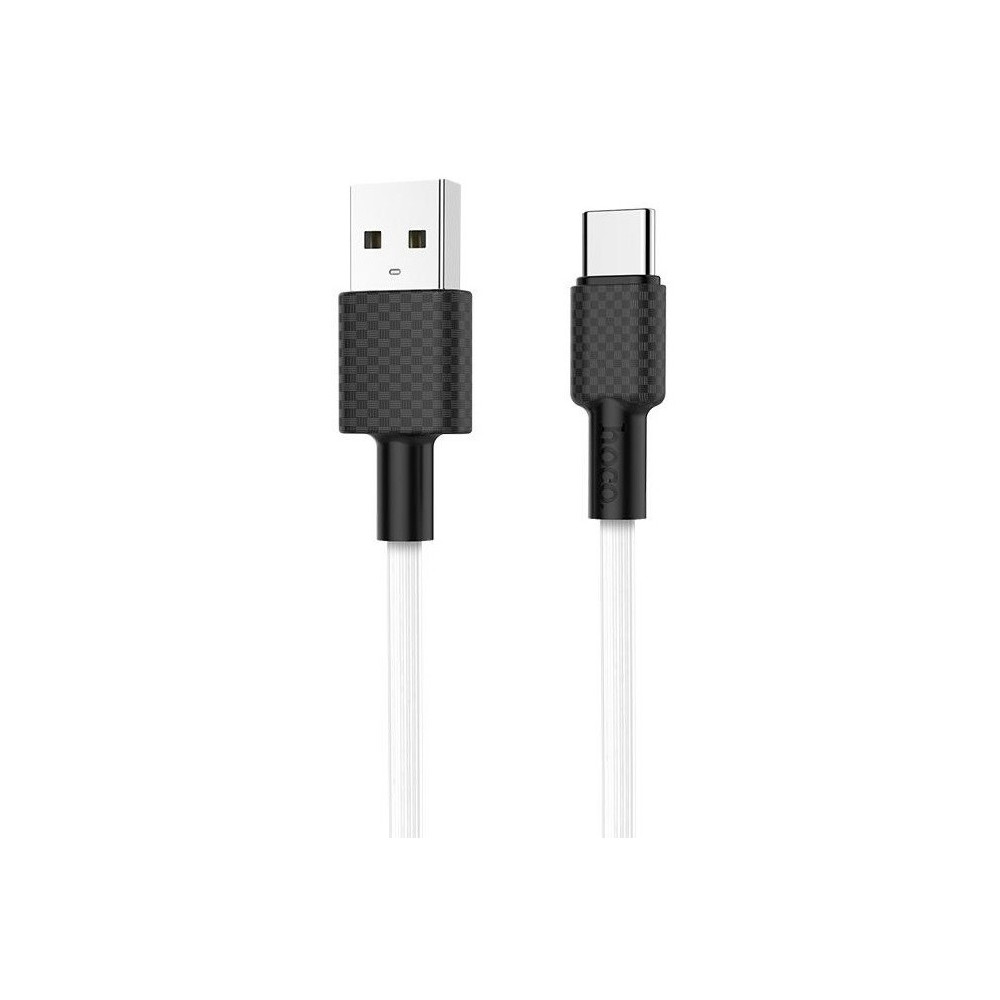 CÂBLE USB HOCO X29 2A Pour TYPE C / 1 M / Blanc