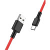 CÂBLE USB HOCO X29 2A Pour TYPE C / 1 M / Rouge