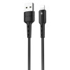 CÂBLE USB HOCO X30 Pour Iphone / 1.2 M / Noir