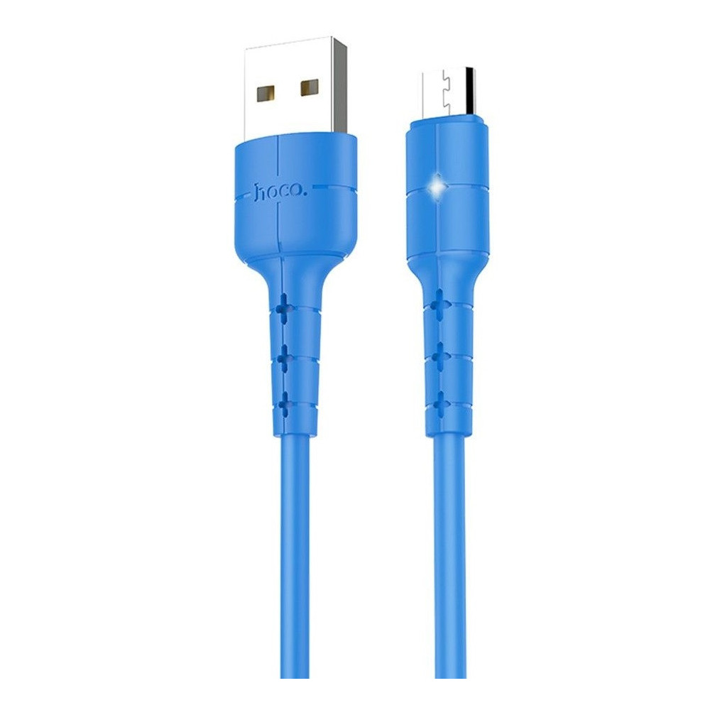CÂBLE USB HOCO X30 Vers MICRO USB / 1.2 M / Bleu