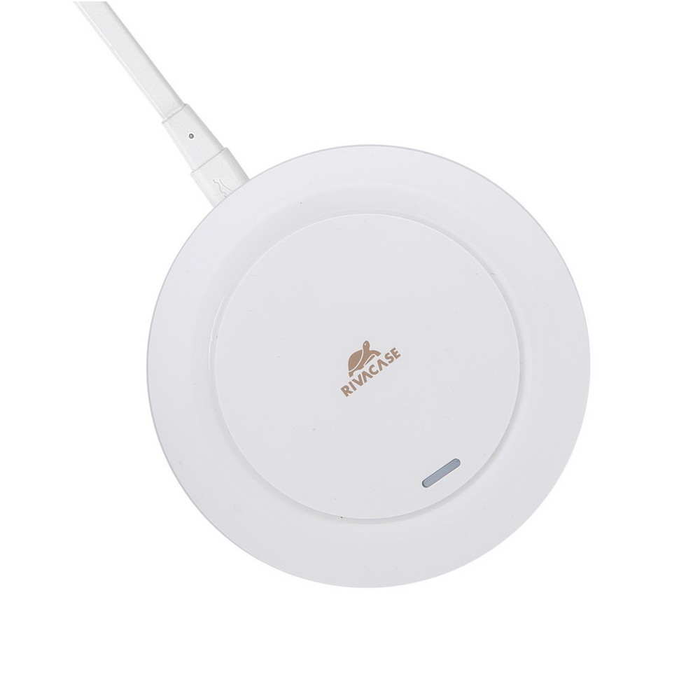 Chargeur Sans fil QI RivaPower + Adaptateur Secteur / 10W / Blanc