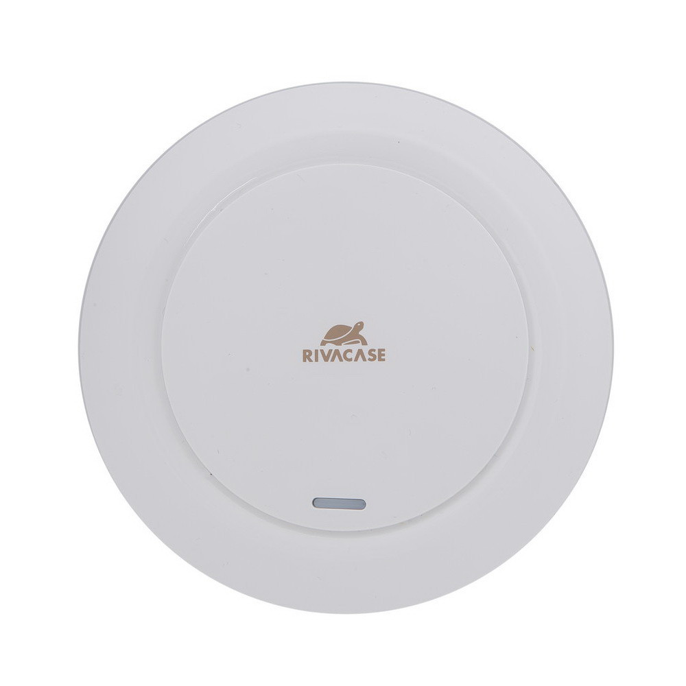 Chargeur Sans fil QI RivaPower + Adaptateur Secteur / 10W / Blanc