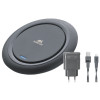 Chargeur Sans fil QI RivaPower + Adaptateur Secteur / 10W / Noir
