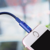 CÂBLE USB HOCO U47 Essence core Vers lightning / charge de synchronisation de données / 1.2 M / Bleu
