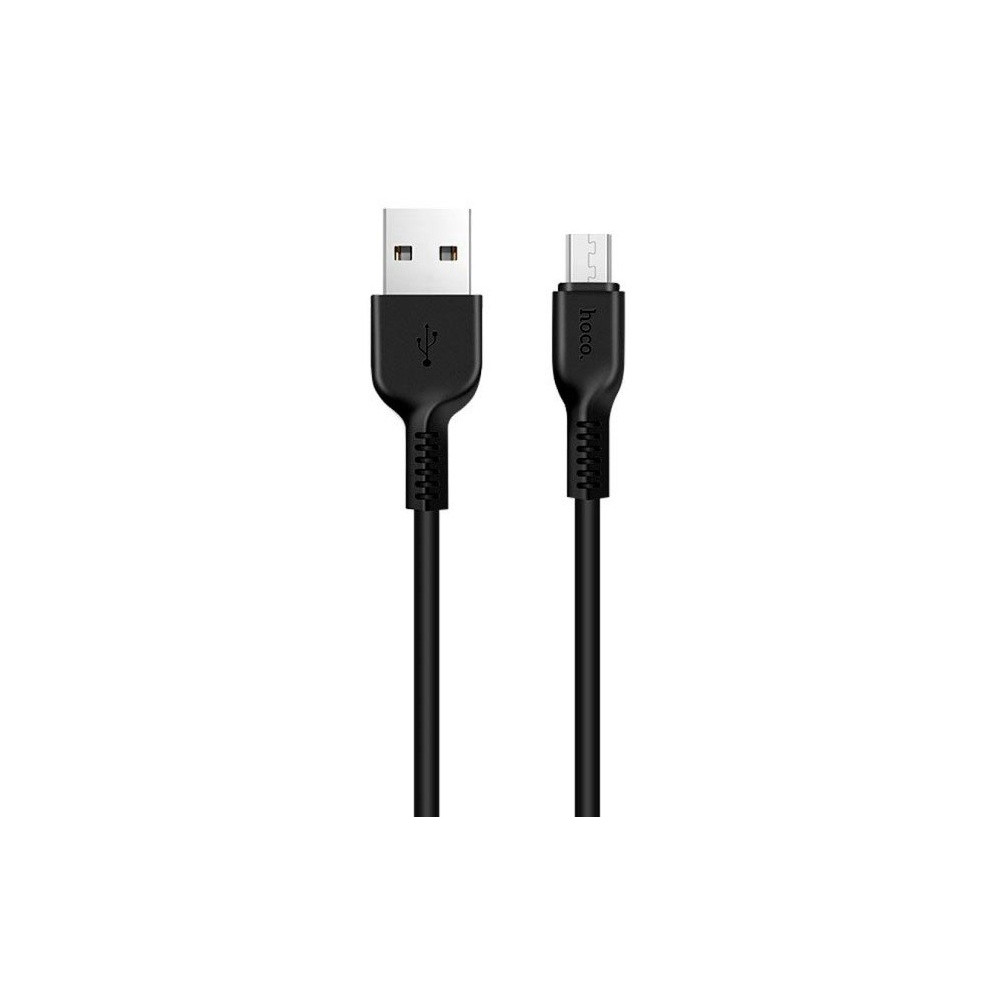 Câble USB Hoco X20 vers Micro USB Flash 2 M / Noir
