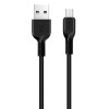 Câble USB Hoco X20 vers Micro USB Flash 2 M / Noir