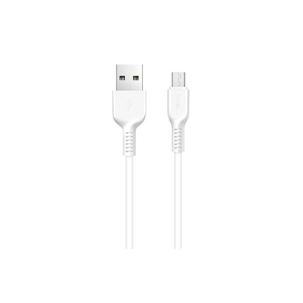 Câble USB Hoco X20 vers Micro USB Flash 2 M / Blanc