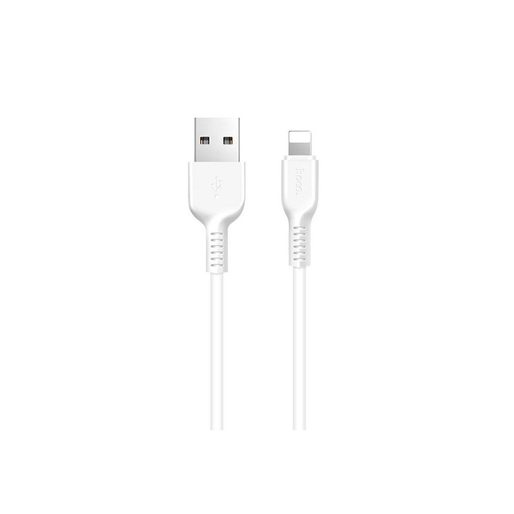Câble USB Hoco X20 Pour IPHONE Flash 2 M / Blanc