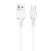 Câble USB Hoco X20 Pour Type C 3 M / Blanc