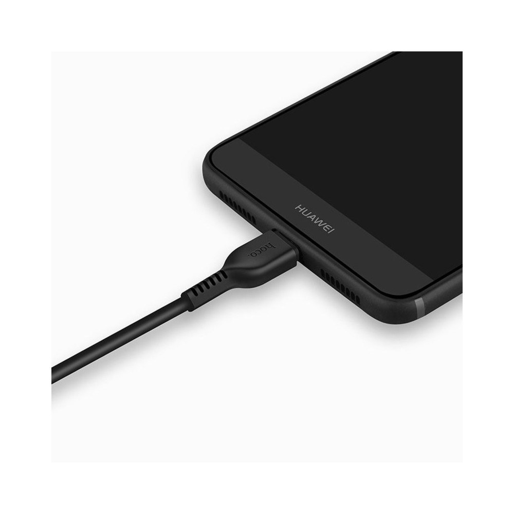 Câble USB Hoco X20 Pour Type C 2 M / Noir