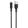 Câble USB Hoco X25 Pour IPHONE / 1M / Noir